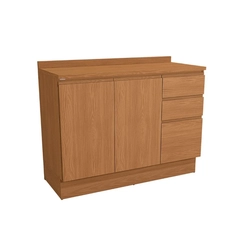 Balcão 120cm Kappesberg Ciela 2 Portas R626 Canela