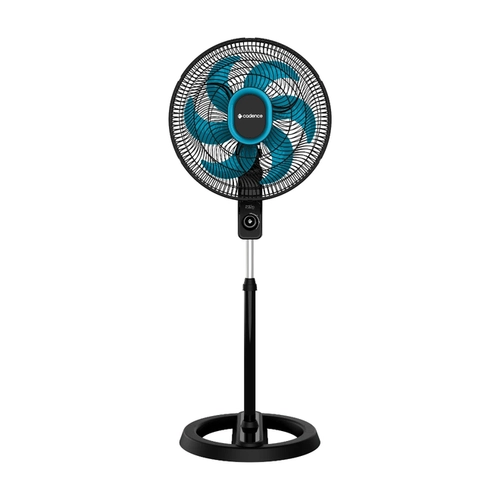 Ventilador de Coluna com 6 Pás 140W Cadence VTR830 Preto e Azul