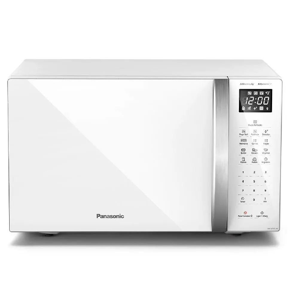 Micro-Ondas Panasonic 34LT 127V Branco NN-ST65LWRUN