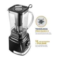 Liquidificador 3L 12 Velocidades 1.400W Britânia BLQ1300P Preto