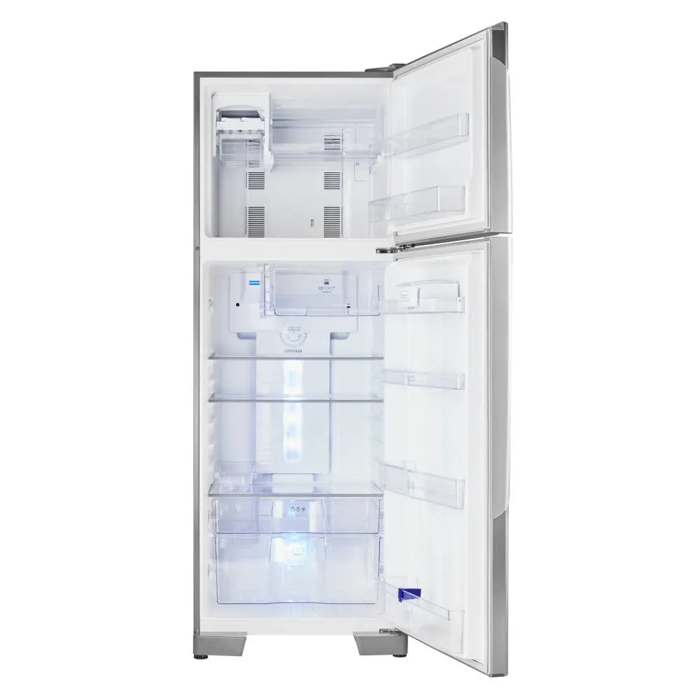 Refrigerador Panasonic Frost Free Duplex 483L Sistema Antibactéria NR-BT55PV2X Aço Escovado