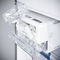 Geladeira 2 Portas Side by Side Frost Free Inverter 435L Electrolux IS4S Inox