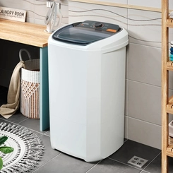 Lavadora de Roupas Tanquinho Botão Ergonômico 20kg Wanke LWBE201T3 Branco