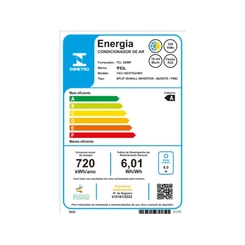 Ar Condicionado Split Inverter 18.000 BTUs Quente e Frio Hi Wall TCL T-Pro 2.0 TAC-18CHTG2-INV 220V
