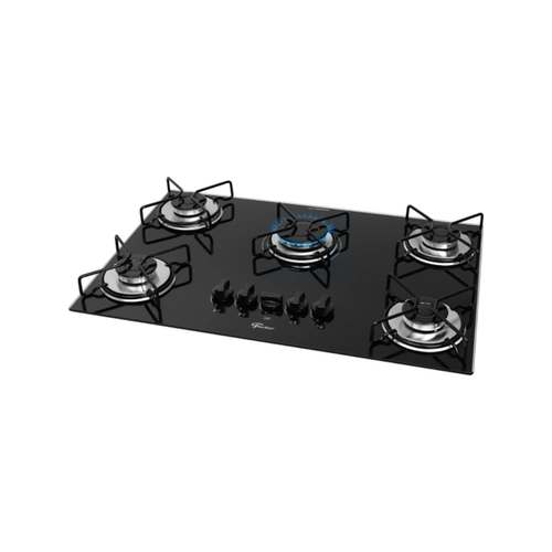 Cooktop Fischer 5 Bocas Fit Line 36360 - 102676 Preto Bivolt