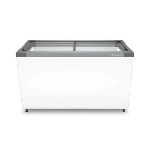 Freezer Horizontal Expositor 2 Portas de Vidro 388L Metalfrio NF40S Branco Freezer Horizontal Expositor 2 Portas de Vidro 388L Metalfrio NF40S Branco