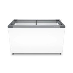 Freezer Horizontal Expositor 2 Portas de Vidro 388L Metalfrio NF40S Branco