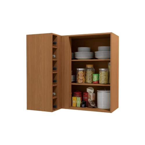 Aéreo de Canto 98cm Kappesberg Maxxi 1 Porta G768 Canela