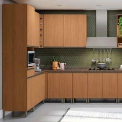 Aéreo de Canto 98cm Kappesberg Maxxi 1 Porta G768 Canela