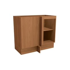 Balcão de Canto 98cm Kappesberg Maxxi 1 Porta G748 Canela