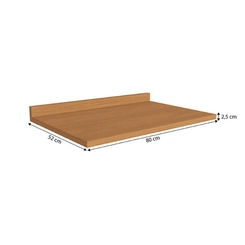Tampo para Balcão 80cm Kappesberg E607 Canela