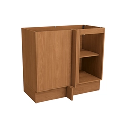 Balcão de Canto 98cm Kappesberg Ciela 1 Porta Canela