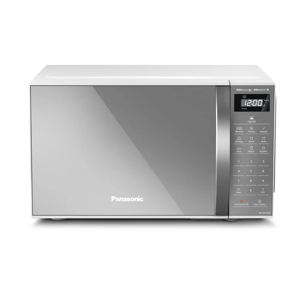 Micro-ondas Panasonic ST27L 21L Branco Espelhado