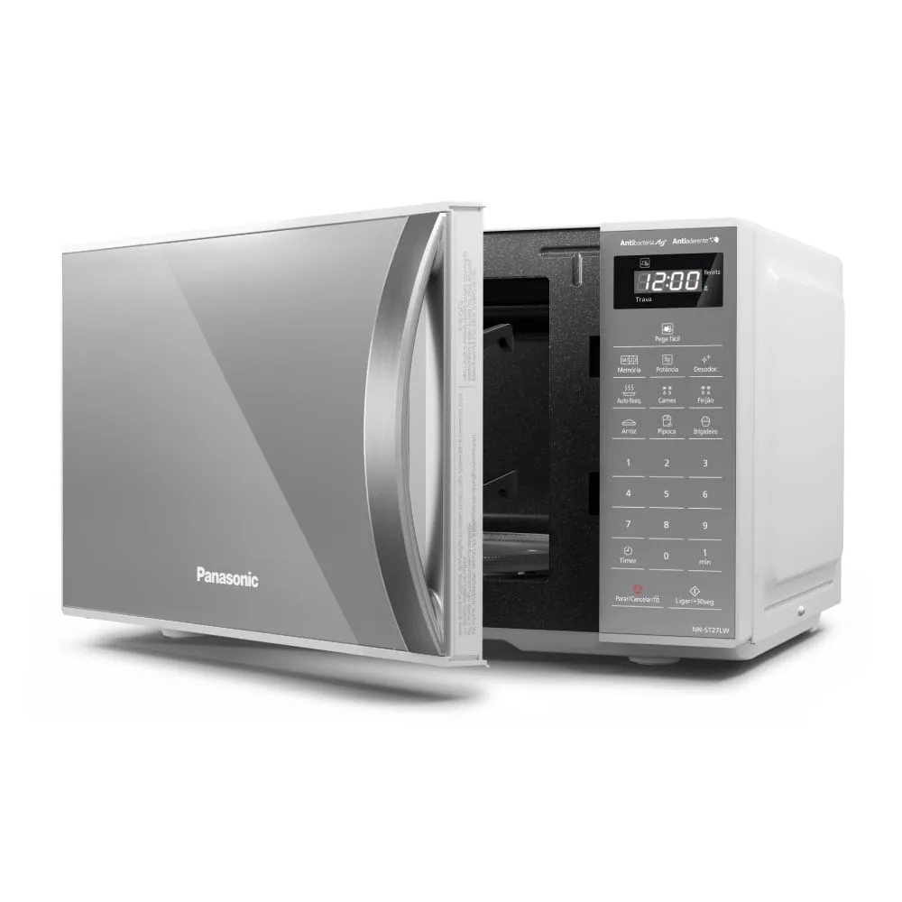 Micro-ondas Panasonic ST27L 21L Branco Espelhado