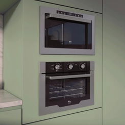 Micro-Ondas de Embutir 25L Fischer Infinity 25378 Inox SE